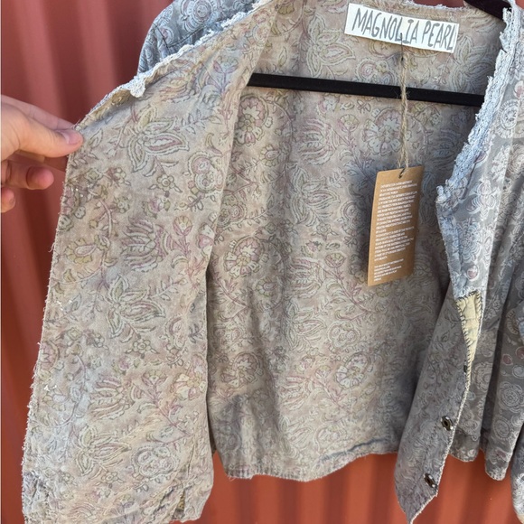Magnolia Pearl Blockprint Sirsi Jacket Gumdrop NWT - Picture 13 of 16